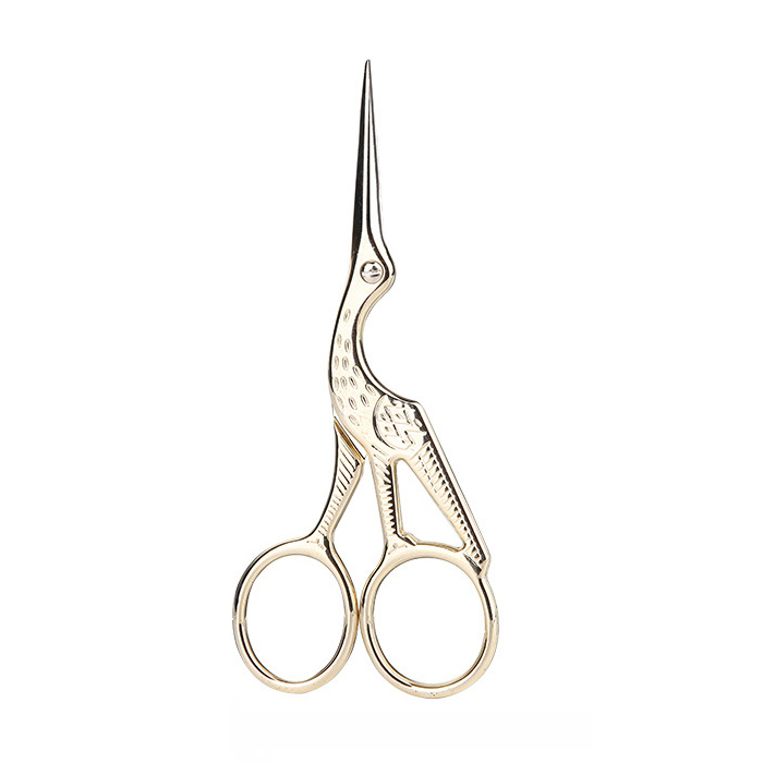 Classic Stork Design Precision Scissors